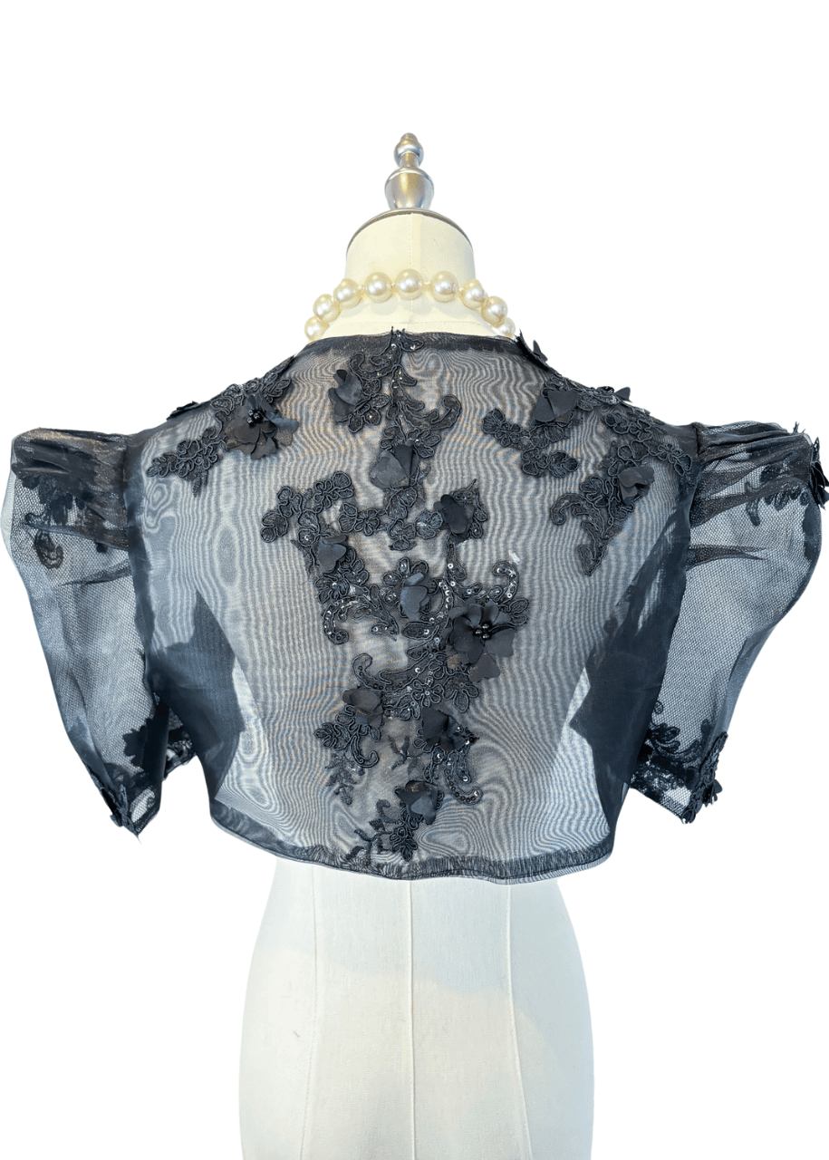 "Eva" Classic 3D Lace Filipiniana Bolero