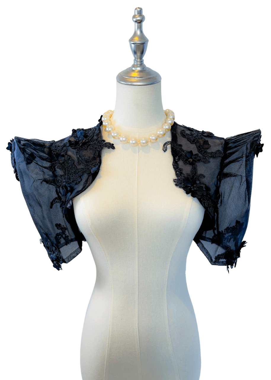 "Eva" Classic 3D Lace Filipiniana Bolero