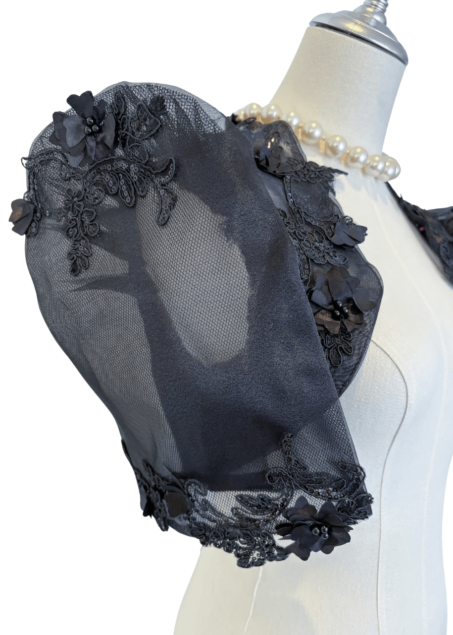 "Eva" Classic 3D Lace Filipiniana Bolero